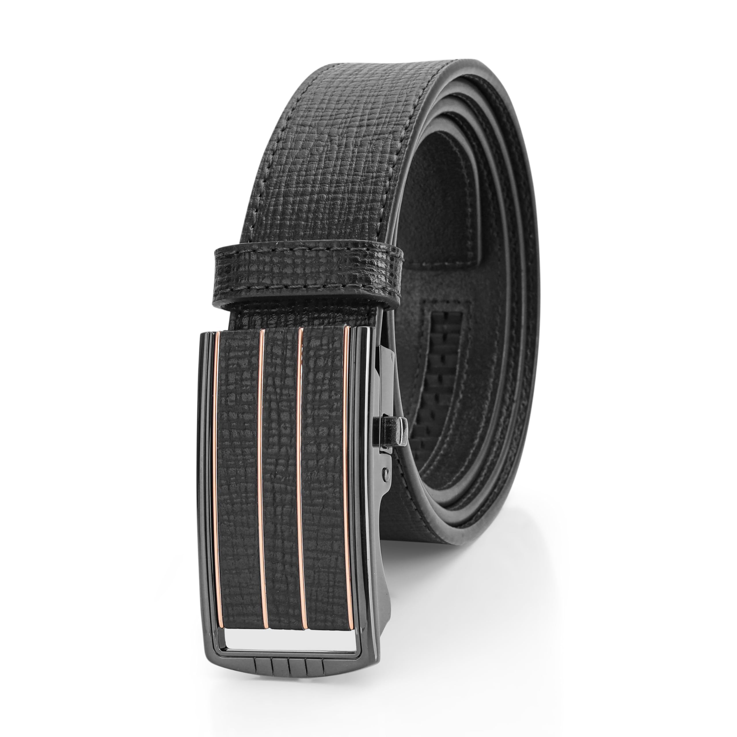 Leather Belt Adjustable Buckle Waist Belt