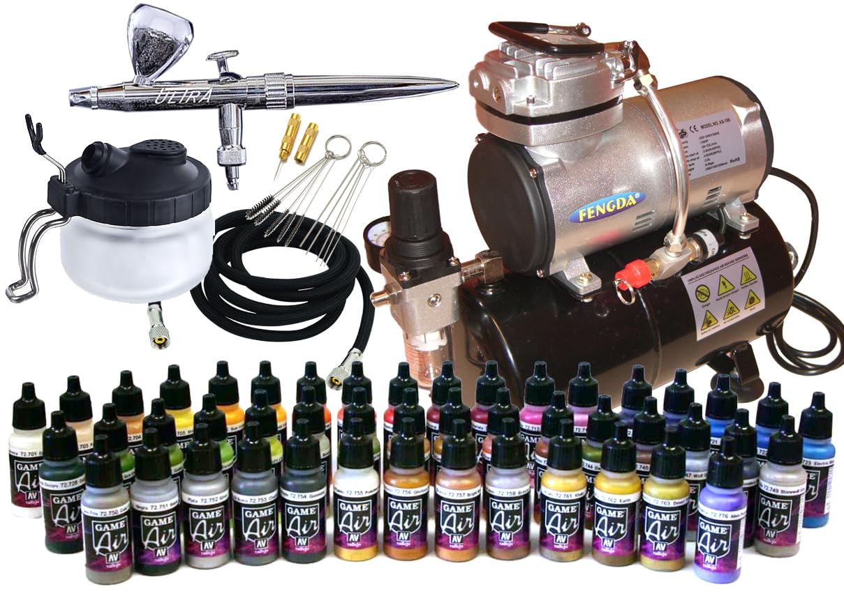 Amazon | ベーシックエアブラシセット Fengda + HS Ultra 2024 +