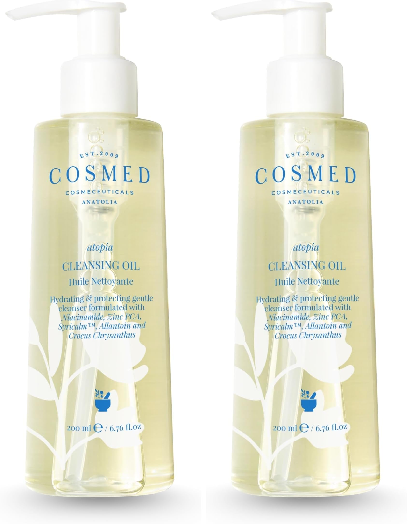 Cosmed Temizleme Yağı - Cleansing Oil - 200 ml (2 paketi)