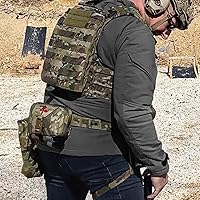 Vista 7 de Ifak Pouch-Rapid Deployment Tactical MOLLE Trauma Kit Bolsas de despliegue rápido, organizador de primeros auxilios médicos de liberación rápida