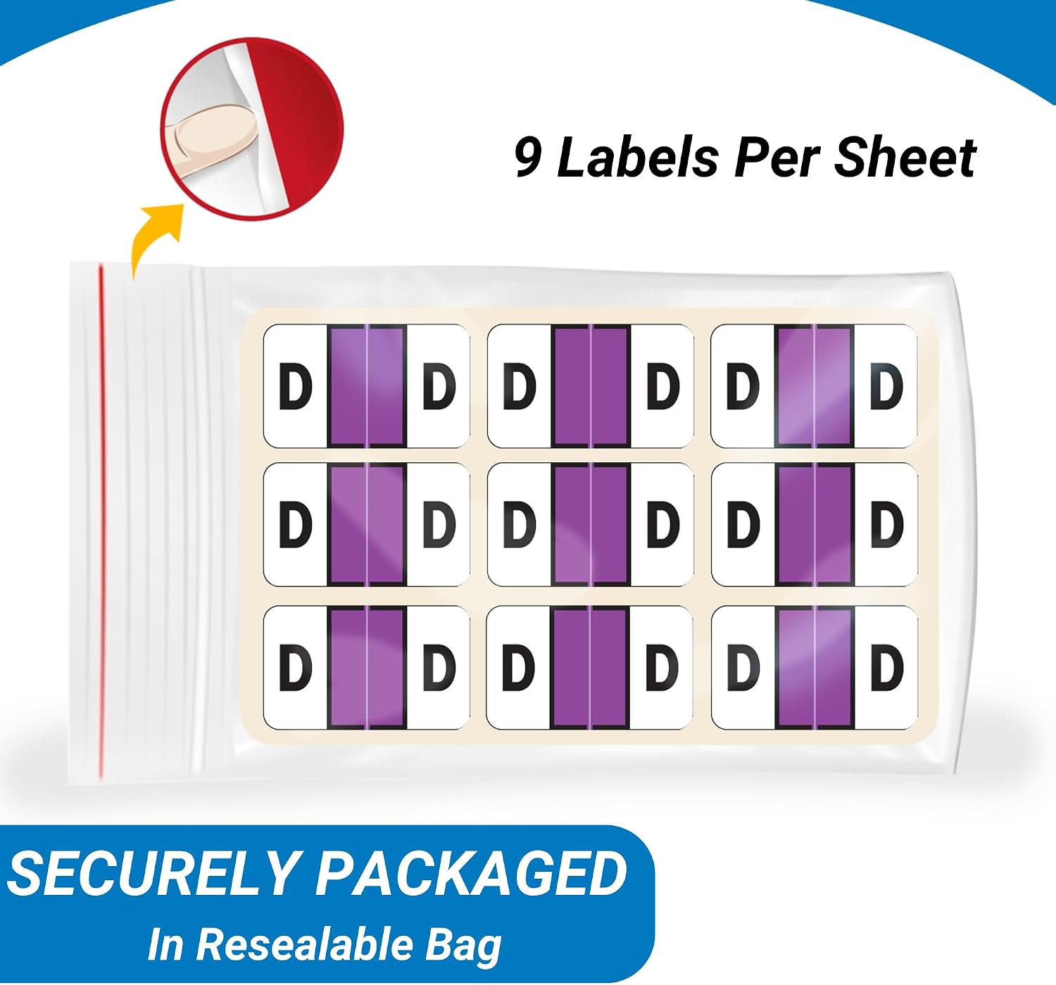 Alphabet Labels for File Folders, A to Z Plus Mc Complete Set, NO File Box and Indexes, Doctor Stuff, 225 Stickers of Each Letter, 6075 Labels, Control-O-Fax - CFPK Series Compatible Alpha Stickers