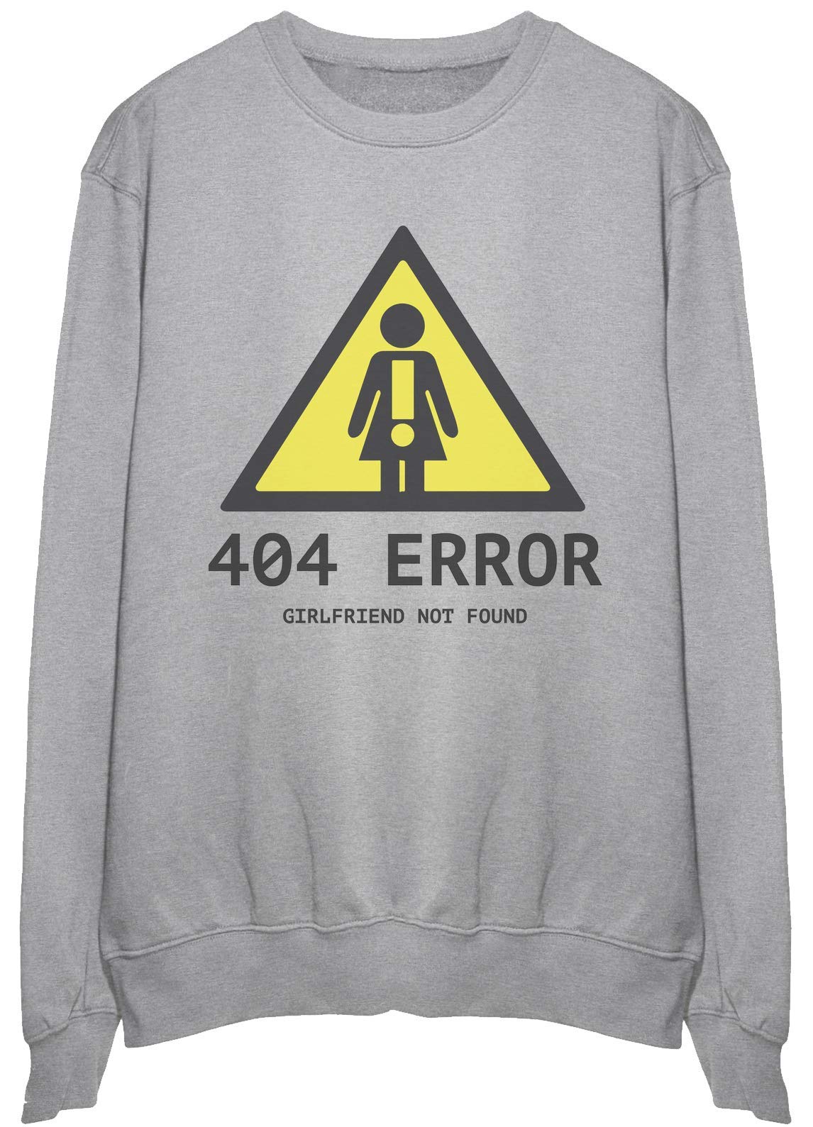 Sweat Error Girlfriend Not Found cadeau pull XXL pour célibataire - 3