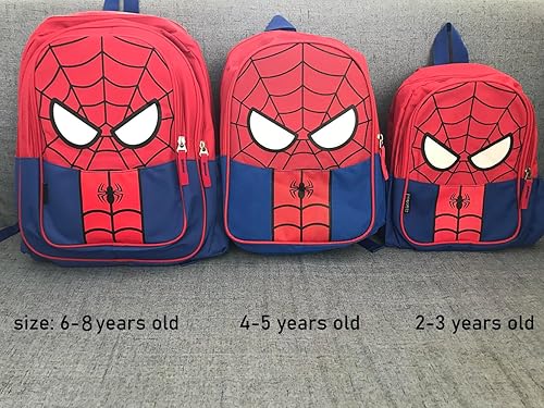 Miniatura 5 de Mochila para niños pequeños, mochila roja preescolar para niños y niñas de 2 a 8 años, Rojo -, Large (4