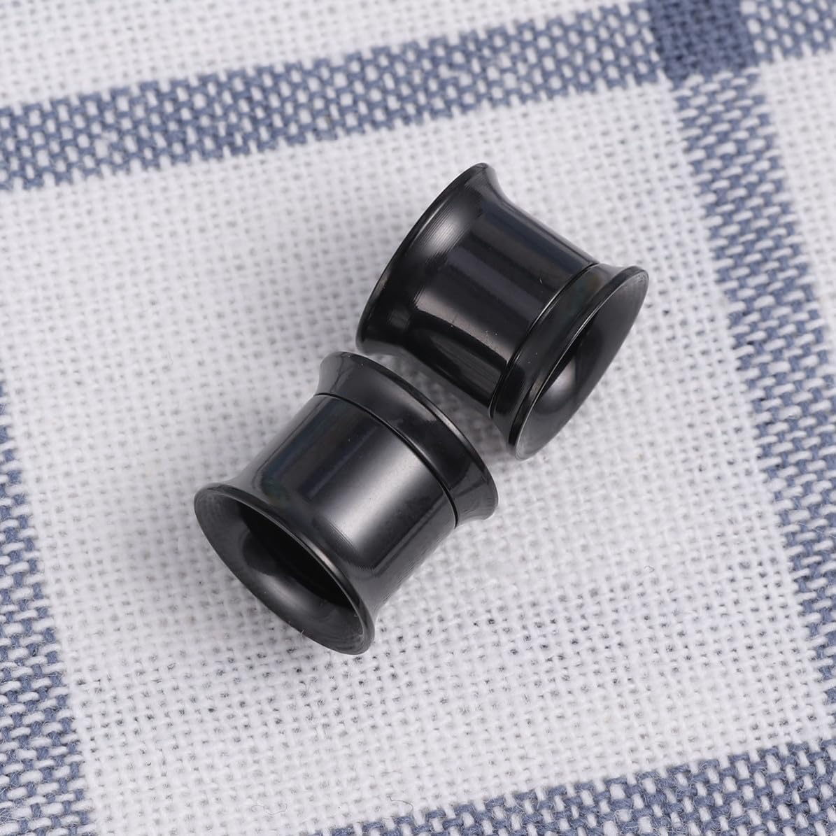 Alipis 2pcs Stainless Steel Double Flared Ear Tunnel Plugs Inner Screw