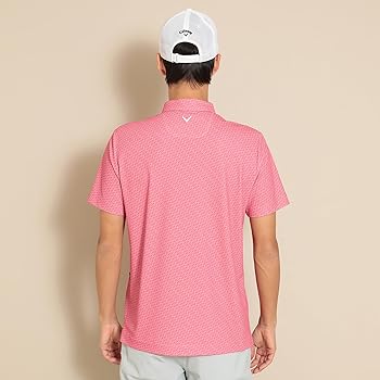 Callaway キャロウェイ　ベンツ　メンズシャツ XL ピンク　ゴルフ Amazon | [キャロウェイ] メンズ 半袖 ポロシャツ (吸汗速乾性