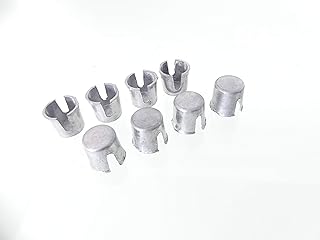 Tech Team #00809 Lead Terminal Shims, Make Secure Connections to Worn or Damaged Battery Posts, for Boat, RV, Automobile, Cargo Van, Jet Ski, 8 Pieces