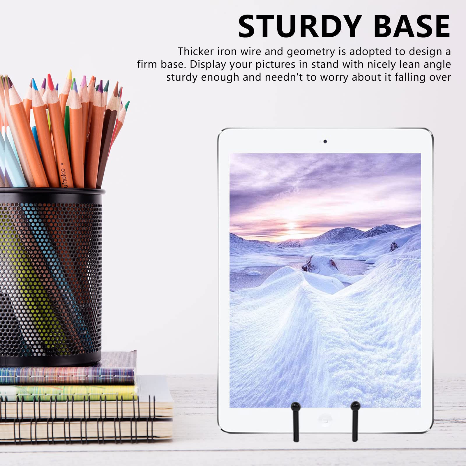 CAVALLETTO SUPPORTO DA TERRA A PIANTANA OPERE D'ARTE QUADRI E CORNICI - Foto 11