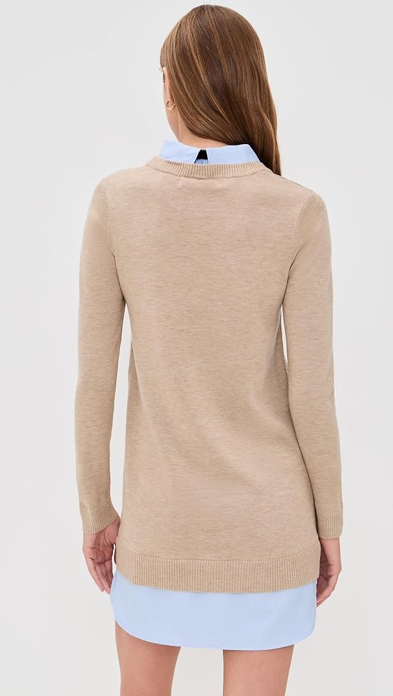 ワンピース sheller mulch boarder knit docking dress ワンピース