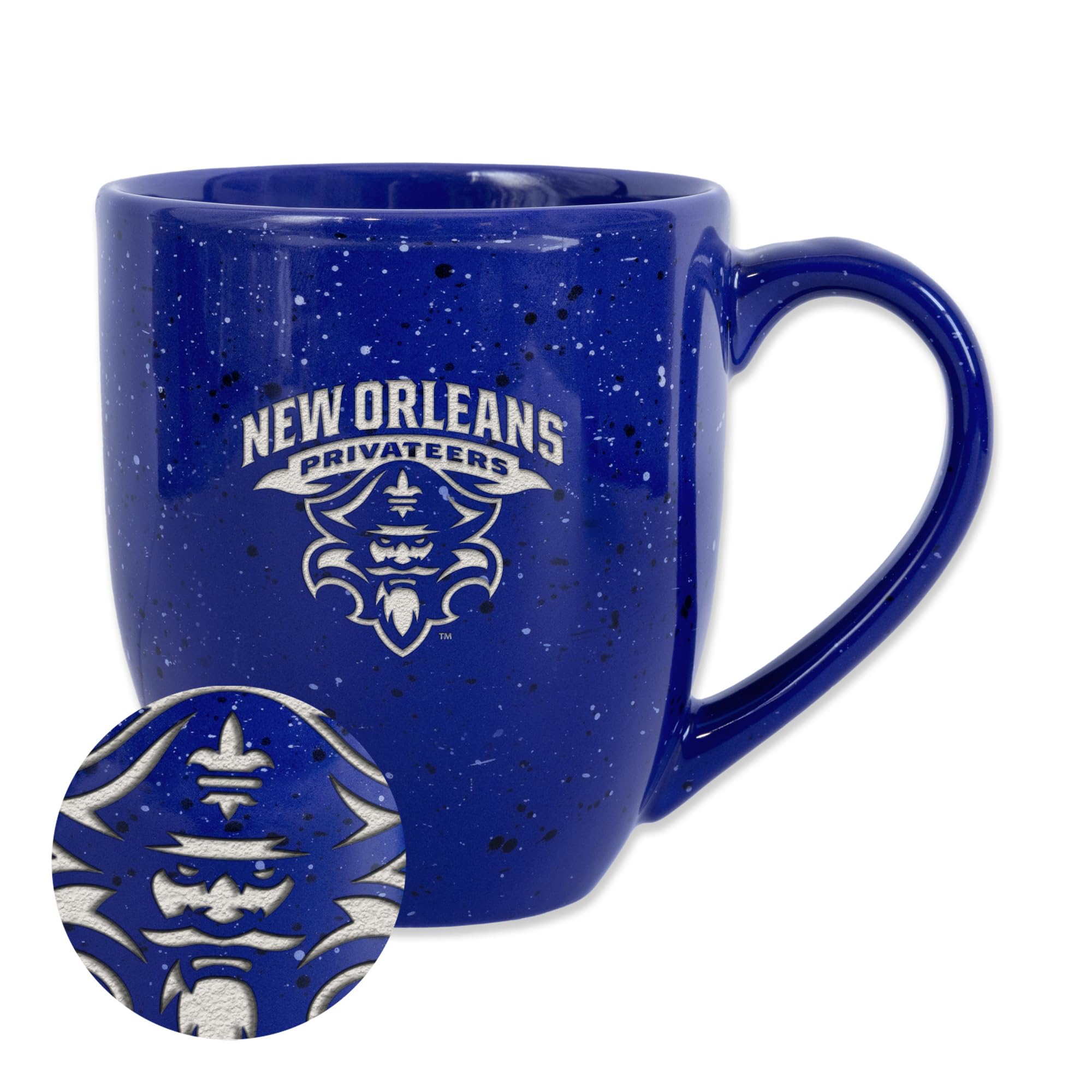 Tasse New Orleans Privateers Rico Industries grand format bleu royal