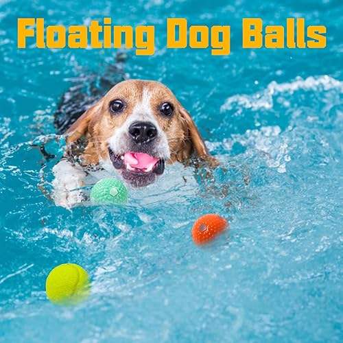 Miniatura 6 de Pelotas de tenis de entrenamiento de perros de 2 pulgadas y pelotas de goma, pelotas interactivas de juguete para perros, juguetes masticables para