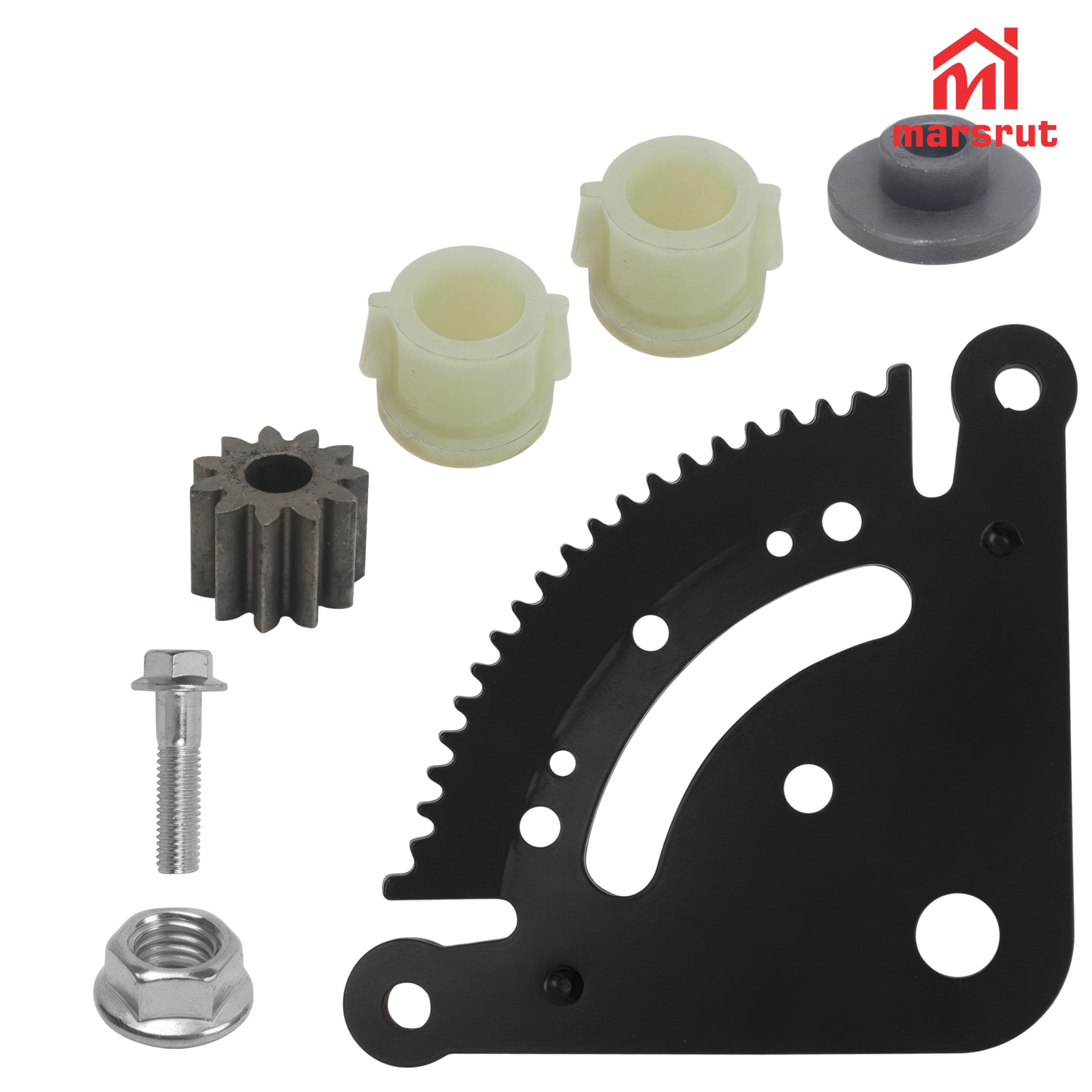 GX21924BLE Pièces de direction compatibles avec John Deere série D&LA, 19 dents, remplace D170 D105 D130 LA145 GX20053 GX20054 GX21994 105 115 125 D100 D110 D120 LA110 LA120 LA100, Kit de réparation