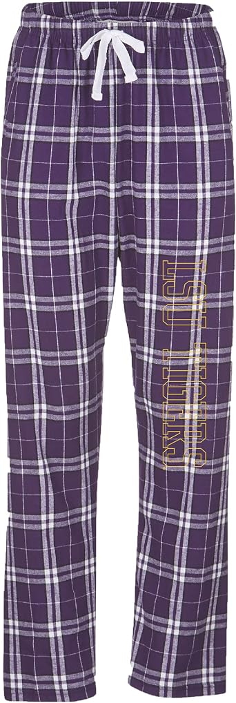 Boxercraft NCAA Womens NCAA Womens Haley Flannel Pant, Officially Licensed Pajama Pants with School Graphic