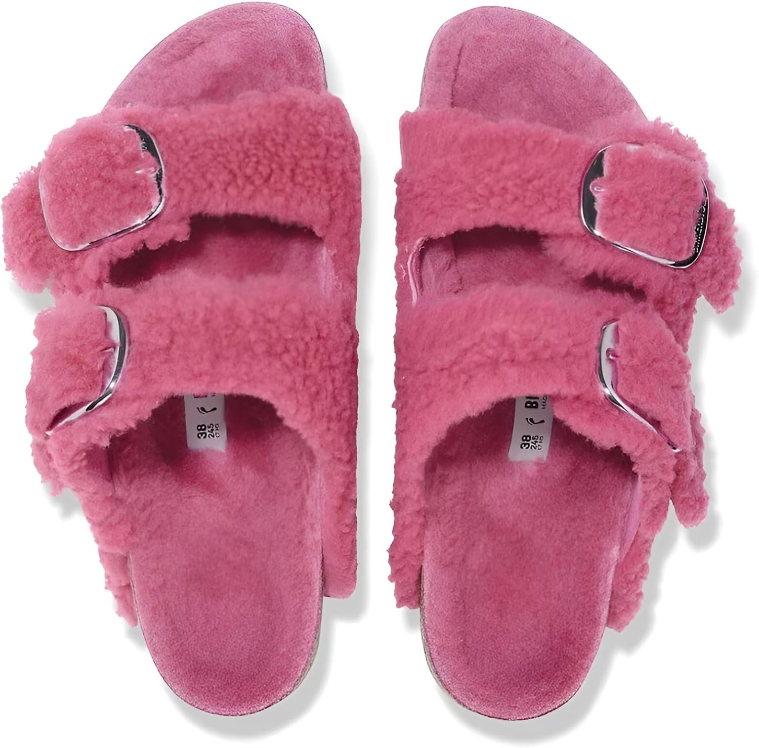 Birkenstock Women's Arizona Big Buckle Teddy Sandals