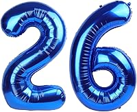 Vista 233 de Globos con números con estampado de vaca, globos de 40 pulgadas del número 0-9 (cero-nueve), globo de vaca para suministros de fiesta de cumpleaños