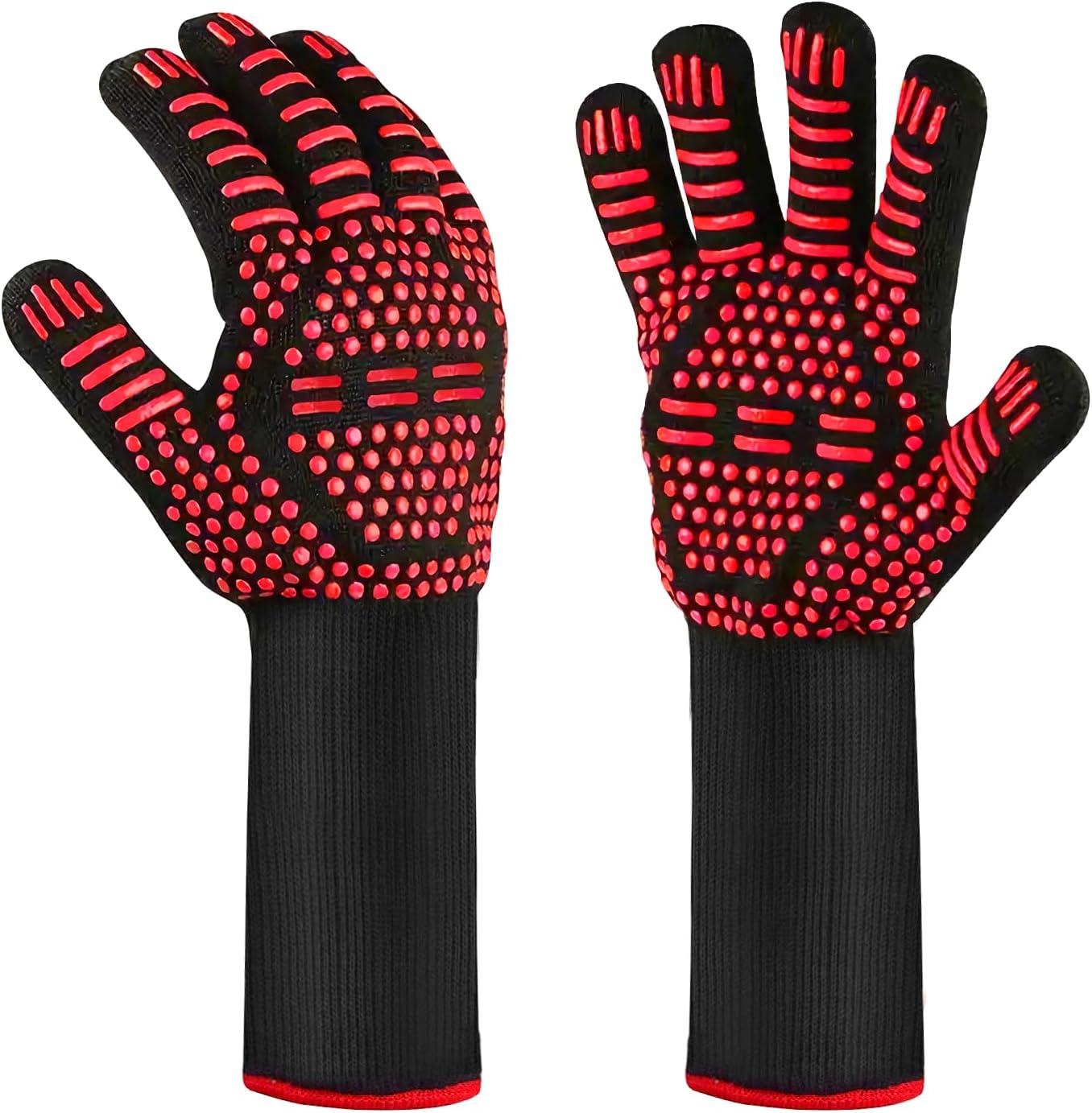 Ofenhandschuhe Topflappen Handschuh 4er Set Ofenhandschuhe Hitzebestaendig Backofen Handschuhe Ofenhandschuhe Topflappen Handschuh 4er Set Ofenhandschuhe Hitzebestaendig Backofen Handschuhe