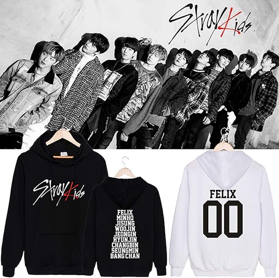 stray kids moletom com capuz amazon