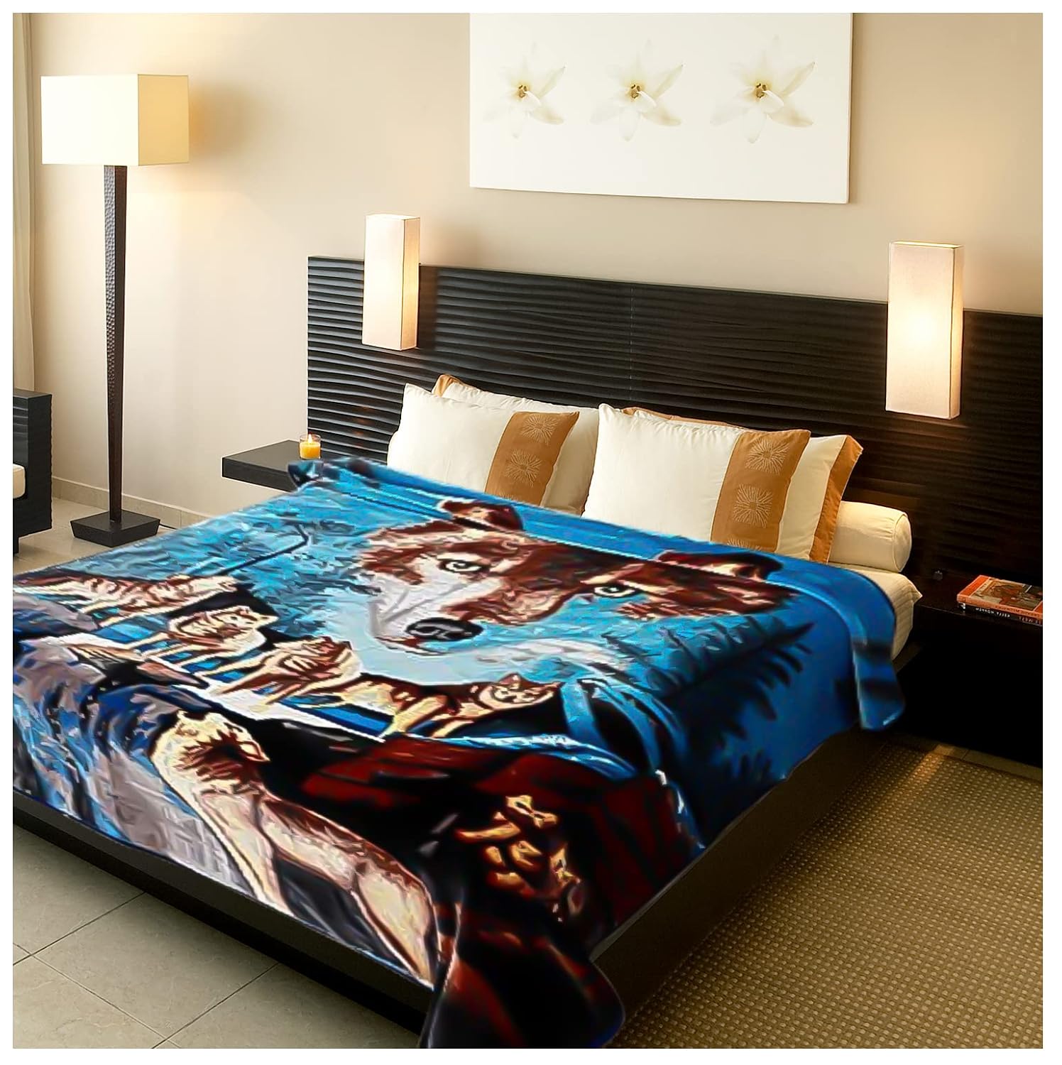 Hiyoko 5.3Lb Wolf Blanket Review: Ultimate Comfort & Style Hiyoko 5.3Lb Wolf Blanket Review: Ultimate Comfort & Style