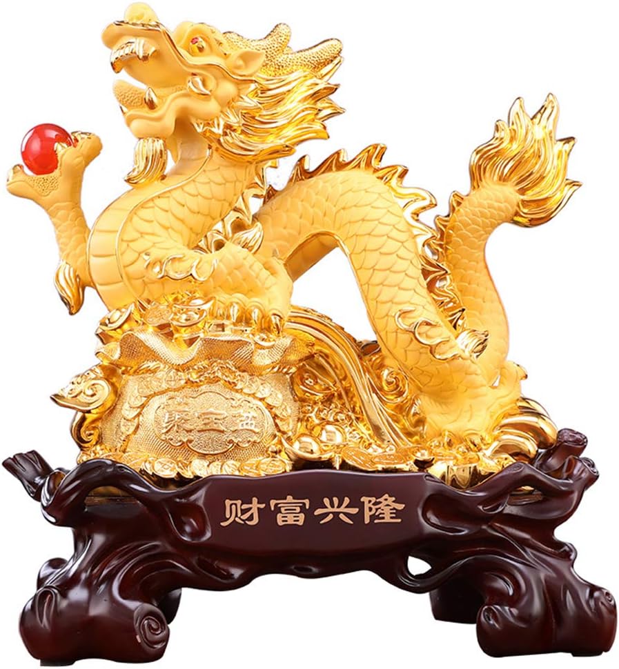 龍の置物 1対（2体）