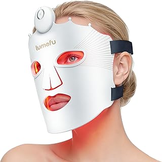 Lumefu Nimbus - Máscara de terapia de luz roj...