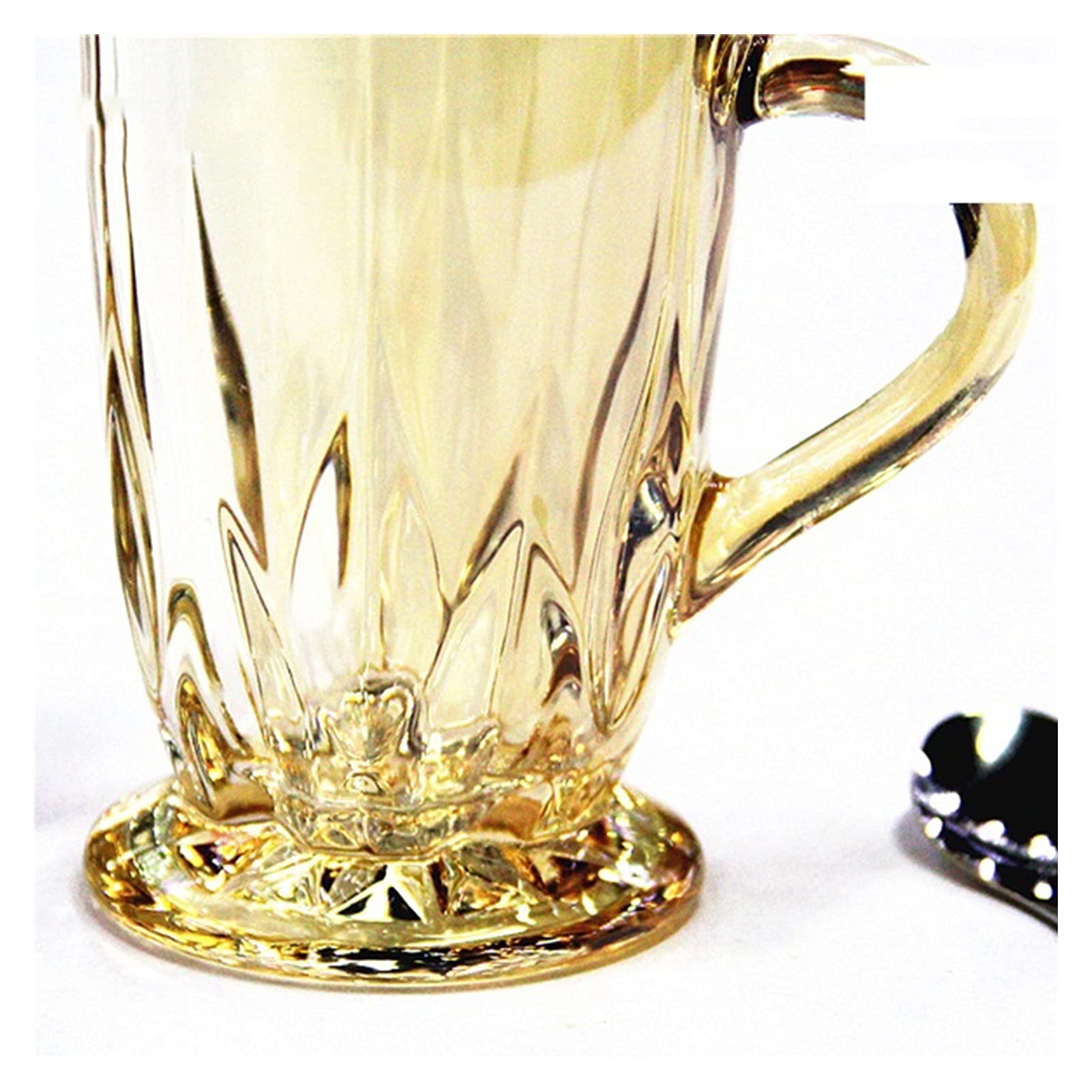 vasos de cerveza， Vaso de pinta personalizado, jarras de cerveza de vidrio con asa, juego de 2 vasos de cerveza de entretenimiento divertidos de base pesada