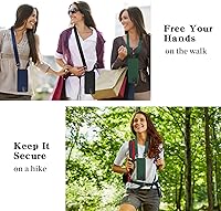 Vista 6 de Funda compatible con iPhone 13 Pro con cordón, funda cruzada para iPhone con correa 13 Pro, ajustable, a prueba de golpes, protección contra caídas