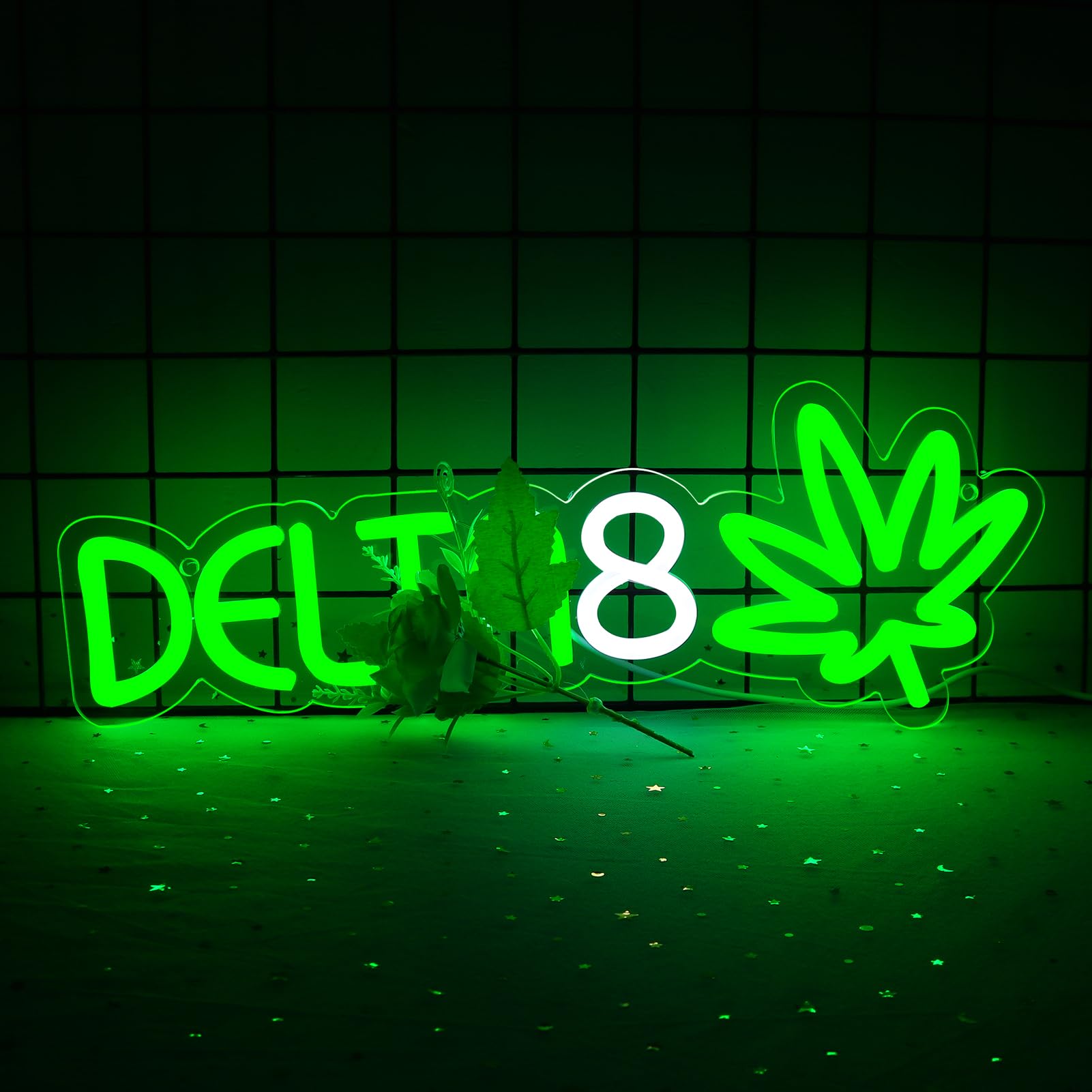 Smoke Shop Neon Sign for Business Store Advertisement,Man Cave Light,Home Bar or Garage Decor,Vibes Light for Pub,Smoking Lounge,5V USB Powered.