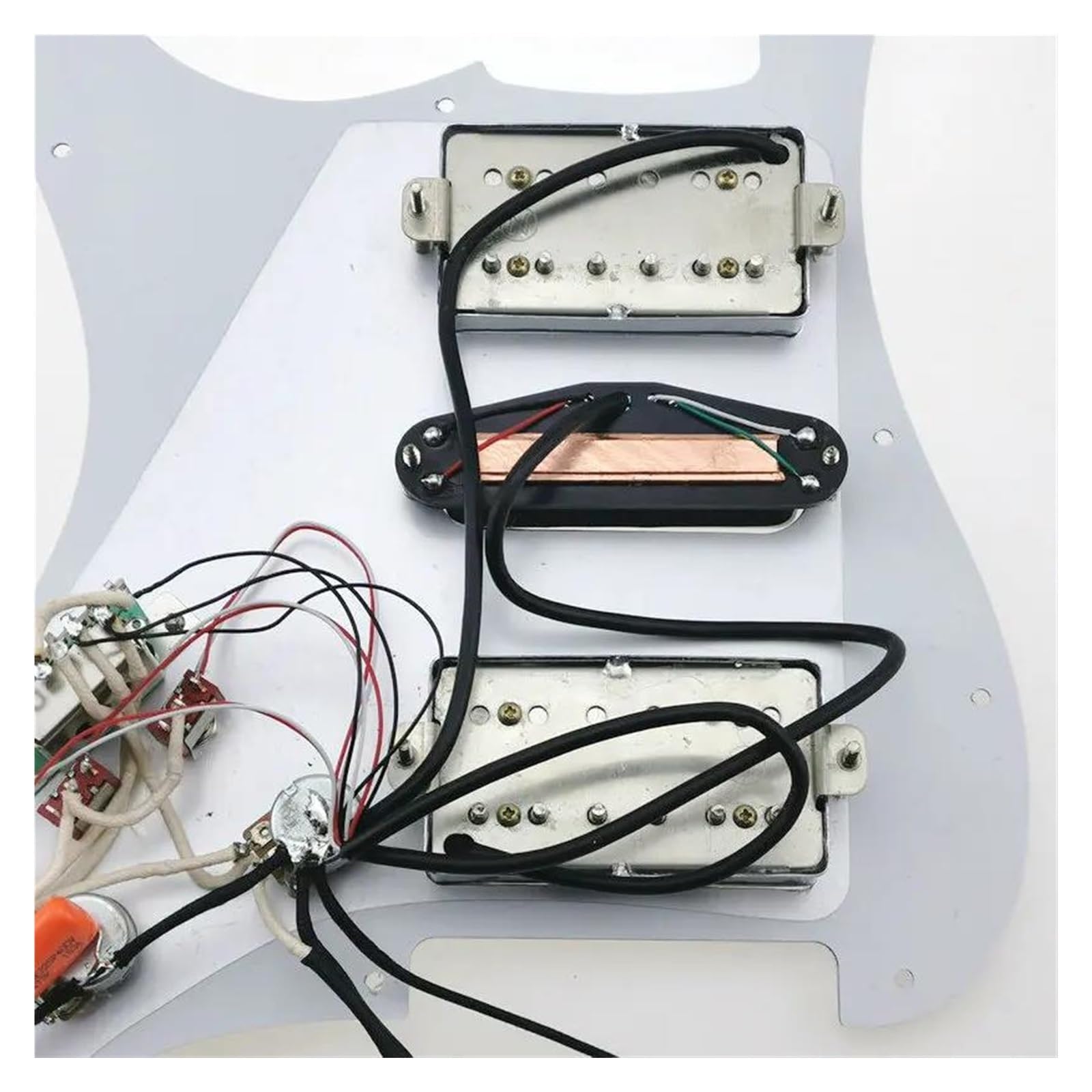 Pickup Humbucker Per Chitarra Tipo A 7 Vie Battipenna Completamente Caricato Push-pull Multifunzionale Battipenna chitarra con pickup