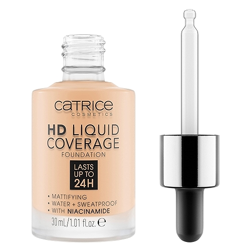 Base Líquida Catrice HD Liquid Coverage Foundation cor 005 Ivory Beige