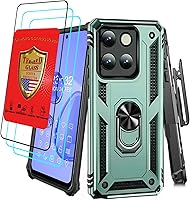 Vista 12 de Case for Moto G Stylus 5G 2023 with Screen Protector, Kickstand, Camo Design - for Motorola Moto G Stylus 5G (2023) - Military Grade Protection