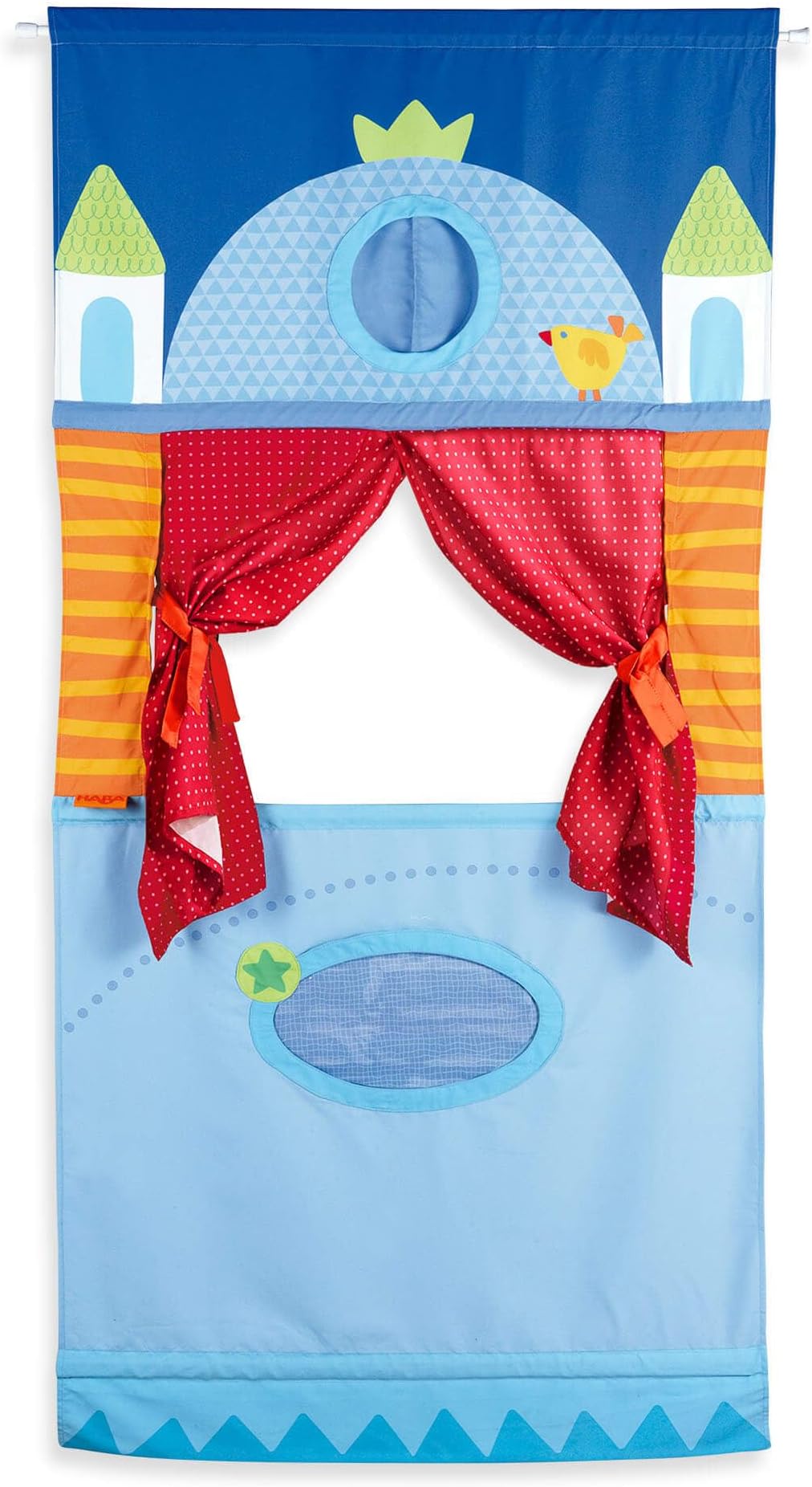 Haba Doorway Puppet Theater with Adjustable Rod