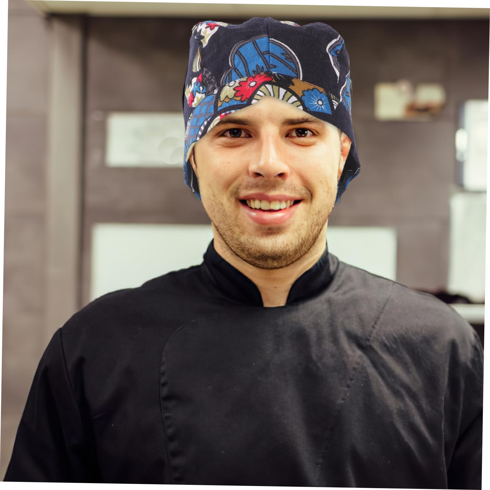 CALLARON Sombreros Azules para Hombres Gorro De Chef para Servicio Gorro De Cocinero Decorativo Cocinar Sombrero De Servicio para Mujer Gorra De Cocinero Señoras Sombreros Tapa Paño