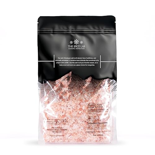 Miniatura 9 de The Spice Lab - Sal gruesa rosa del Himalaya cristal puro gourmet aporta nutrientes y minerales fortificada para la salud certificado Kosher y