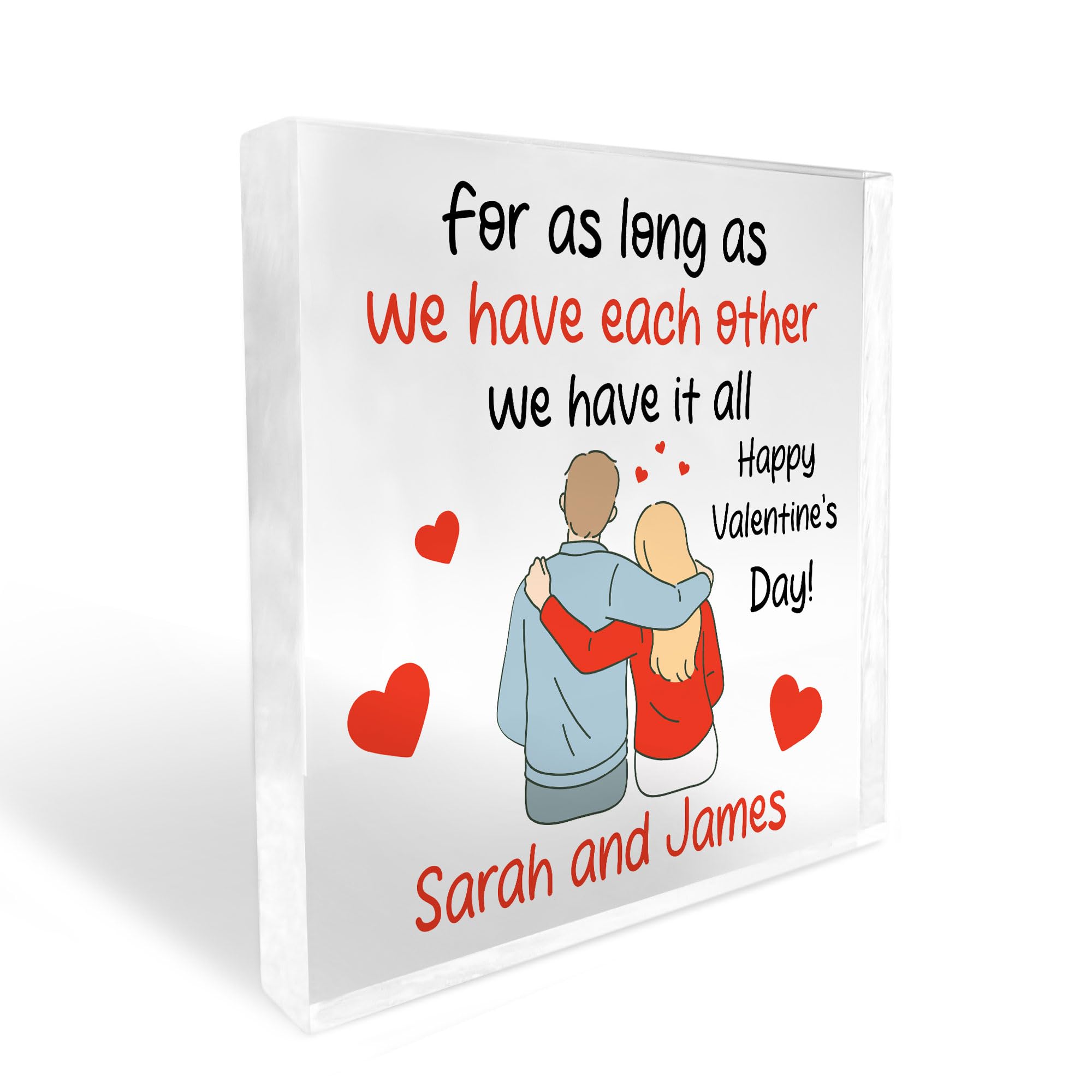 Red Ocean Couples Gift For Boyfriend Girlfriend Husband Wife Personalised Gift For Him Her Valentines Day Anniversary Present