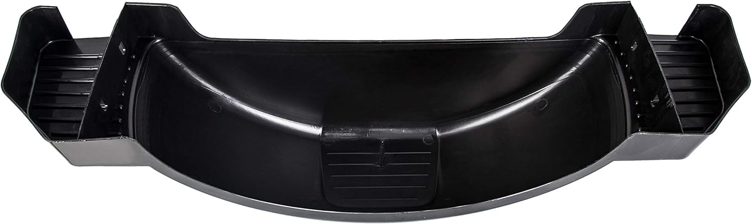 Set of 2 Single Axle Trailer Fenders 13" Wheels Tire Skirt Boat(Black) : Automotive