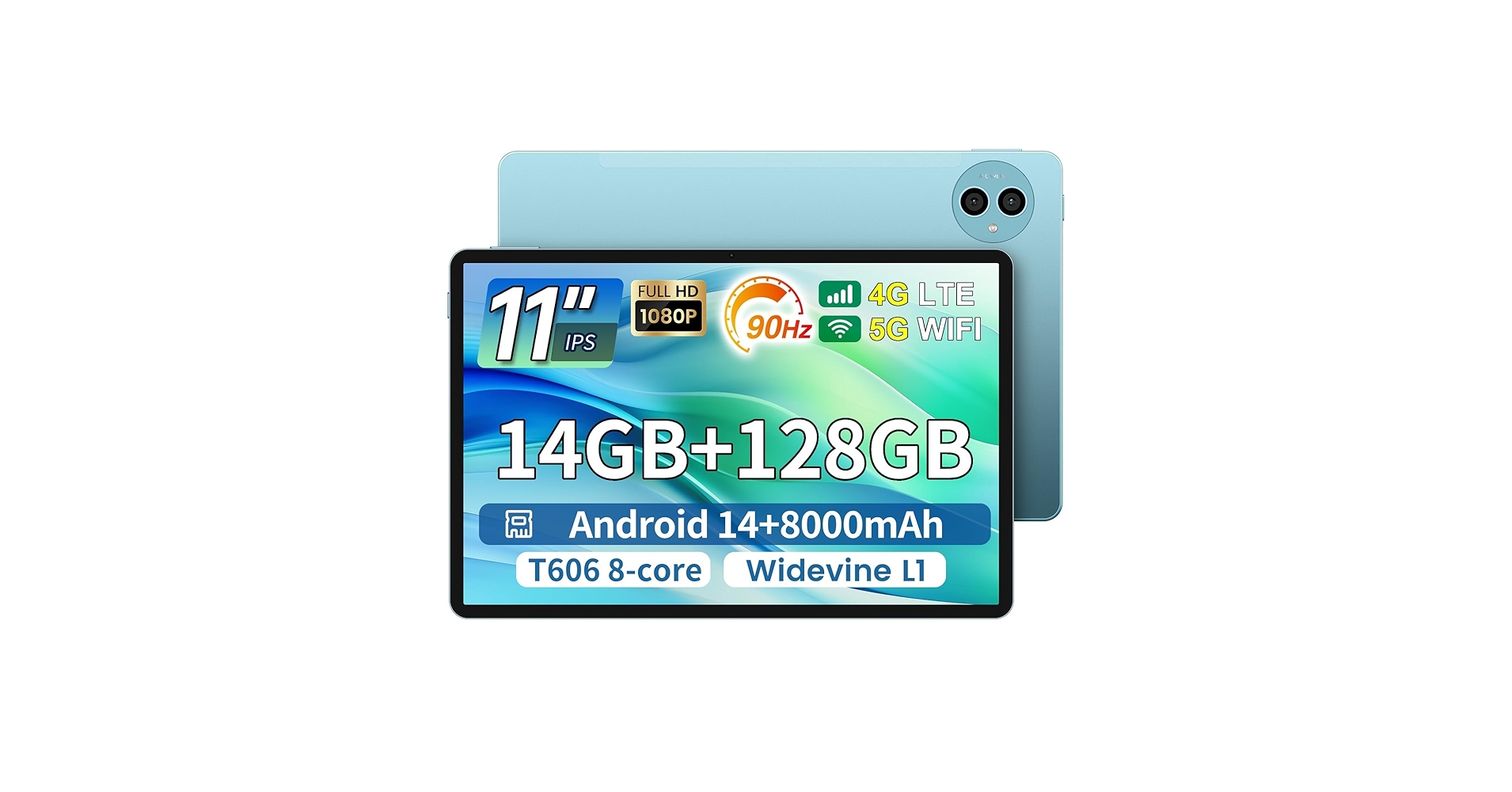 Amazon.com : TECLAST Tablet 11 inch Android 14 Tablets, P50