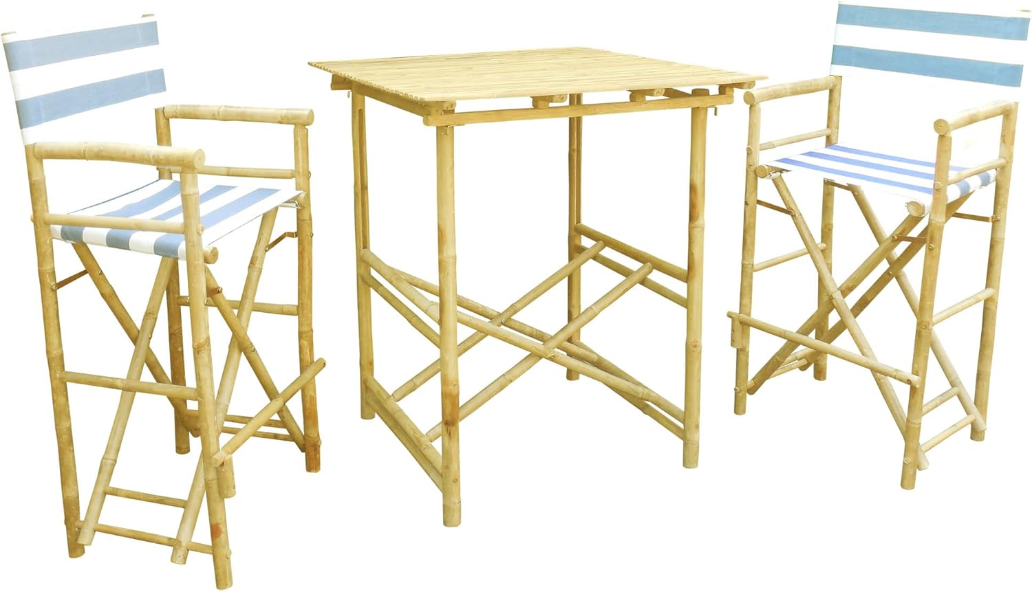 Phat Tommy Indoor and Outdoor Foldable Tall Bistro Set with