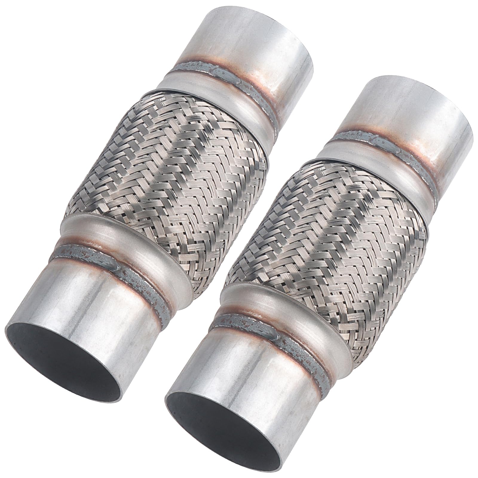 Autarboor 2 Pcs Exhaust Flex Pipe