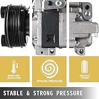 Vista 4 de VEVOR Compresor de CA CO 24005C EG2161K00 EGY16145Z para Mazda 5 3 CX7 2007-2008 Mazda CX-7 23L 97471 98471 23L Compresa de aire acondicionado
