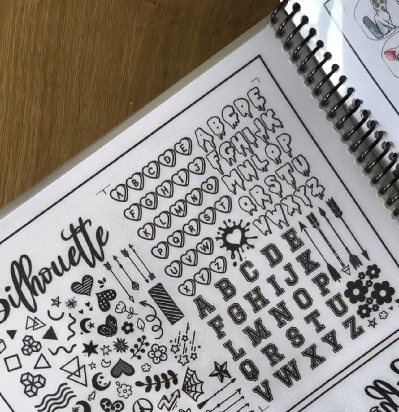 Nail Art Workbook Make Your own Decal Stickers Reusable Gel Nail Design Practice Book for Gel Polish Acrylic Nail foils Crystals Rhinestones Glitter Cartoon Nail Design Guide (2)