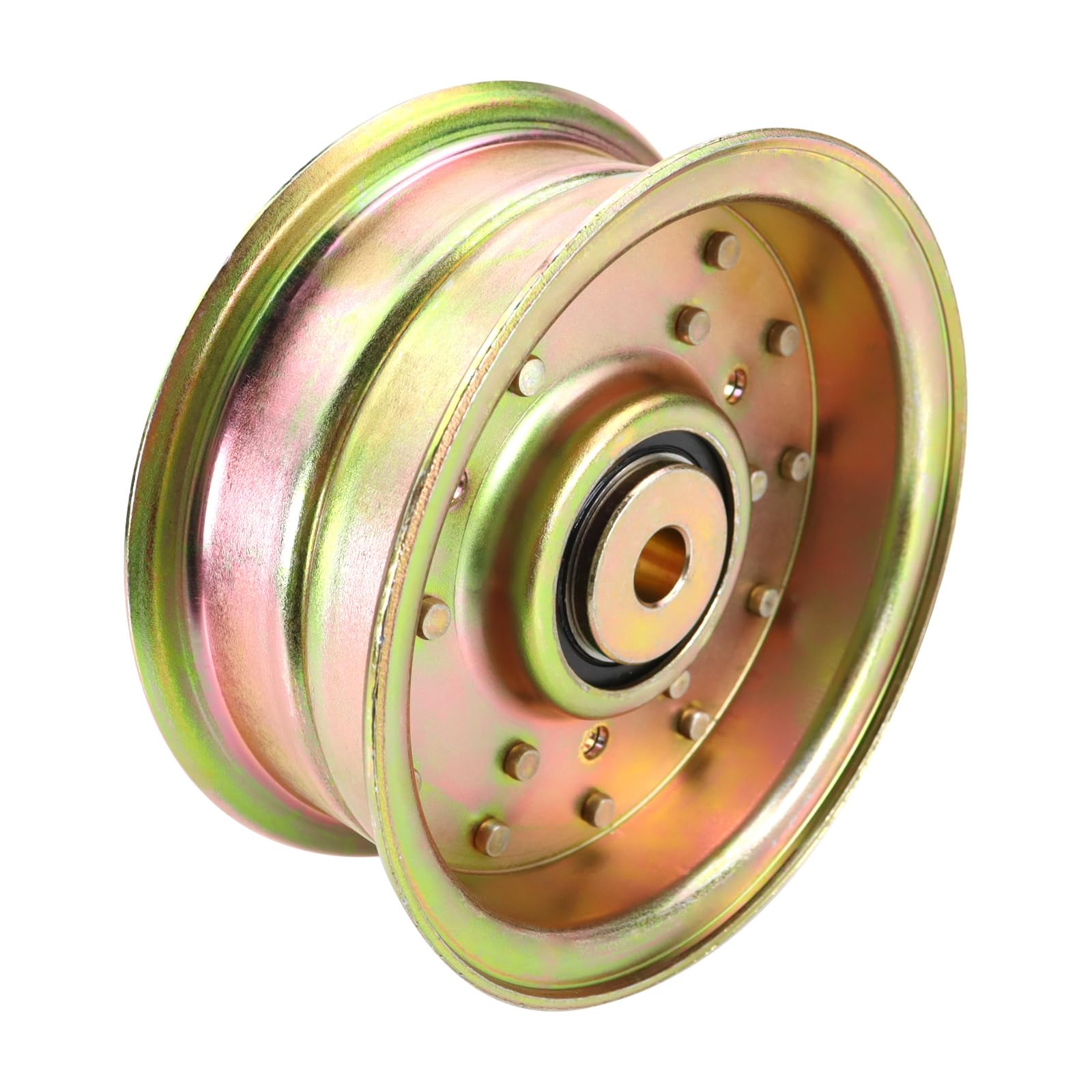 Flat Idler Deck Pulley Compatible with Bad Boy Most CZT Elite, Outlaw XP, MZ Magnum, Renegade Stand-On and ZT Elite Zero-Turn mowers Replaces 033-5001