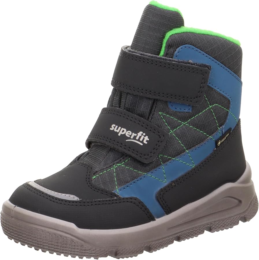 superfit Mars, Stivali da neve Bambini e ragazzi, Blu Verde Chiaro 8000, 25 EU
