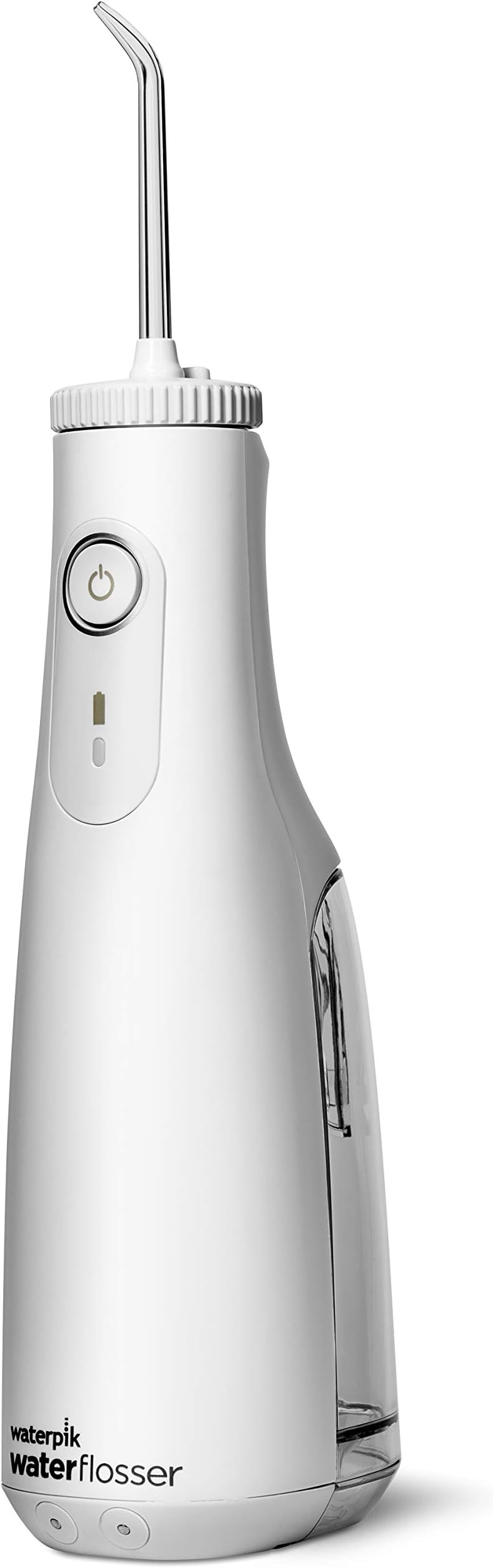 Waterpik Cordless Select Water Flosser, Portable and USB Rechargeable Waterproof Water Flosser for Home and Travel, Braces & Bridges Care for Teeth, ADA Accepted, White WF-10W10