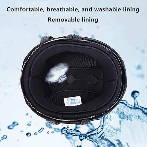 Miniatura 3 de Casco de cuero para motocicleta, casco de media cara, con certificado por DOT, casco de motocicleta con correa ajustable para la barbilla, casco de