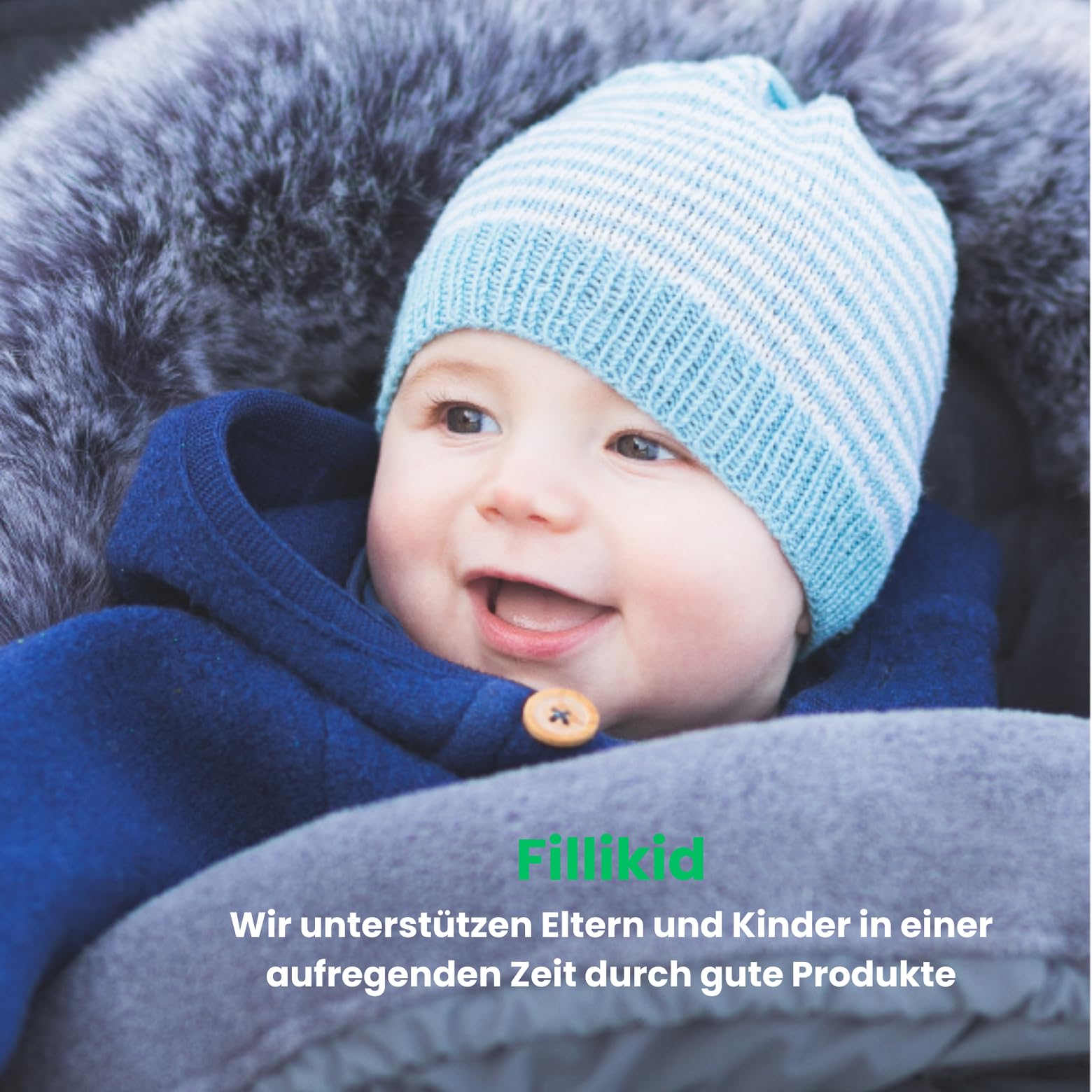 Fillikid Makalu Exklusiv Lammfellfußsack Winterfußsack medizinisches Fell 50x90 cm für Bugaboo Joolz