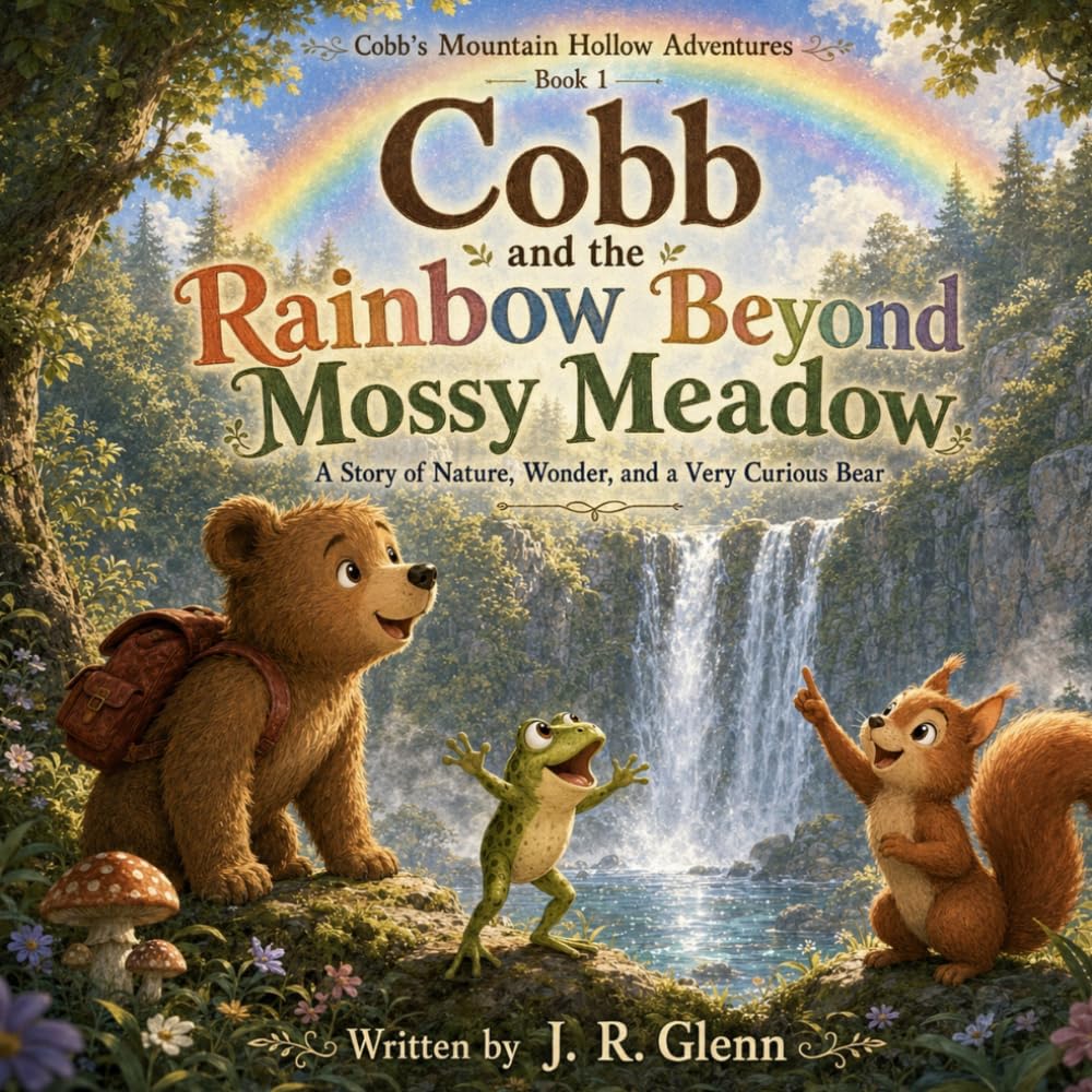 Cobb and the Rainbow Beyond Mossy Meadow: A Story of Nature, Wonder, and a Very Curious Bear (Cobb’s Mountain Hollow Adventures)