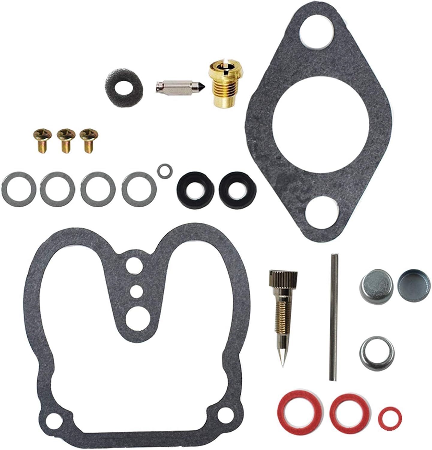 ALL-CARB Carburetor Repair Kit Replacement for Wisconsin K2119 LQ37 VG4D V460D VH4D V465D W4-1770