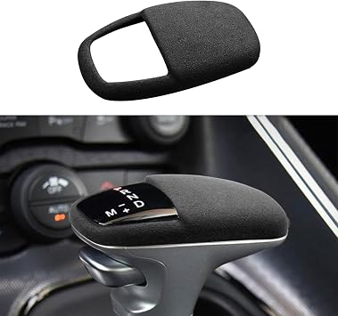 Suede Gear Shift Knob Cover for 2015-2024 Dodge Charger Accessories