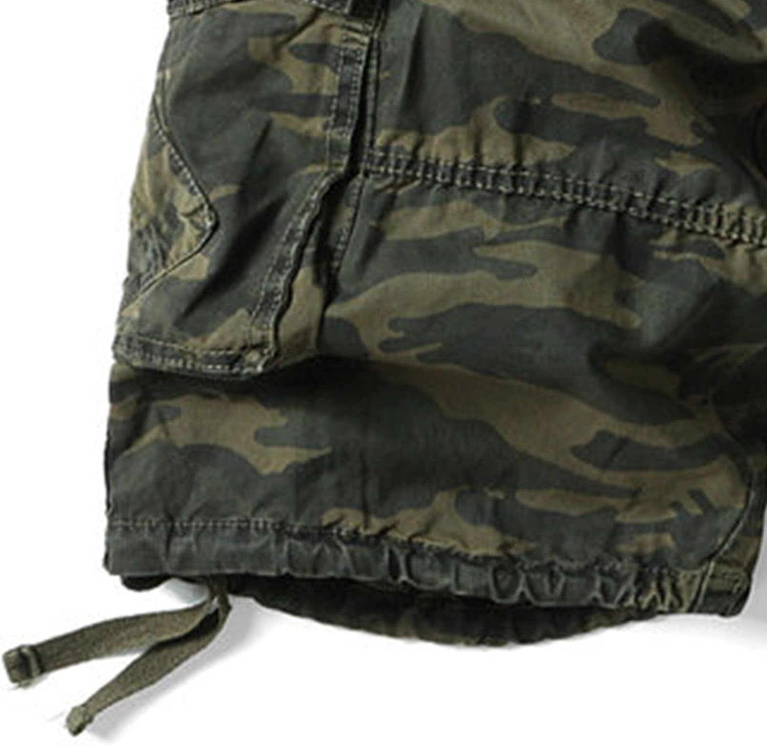 Men's Camouflage Classic Cargo Shorts Relaxed Fit Outdoor Multi-Pocket Short Work Casual Military Hiking Shorts