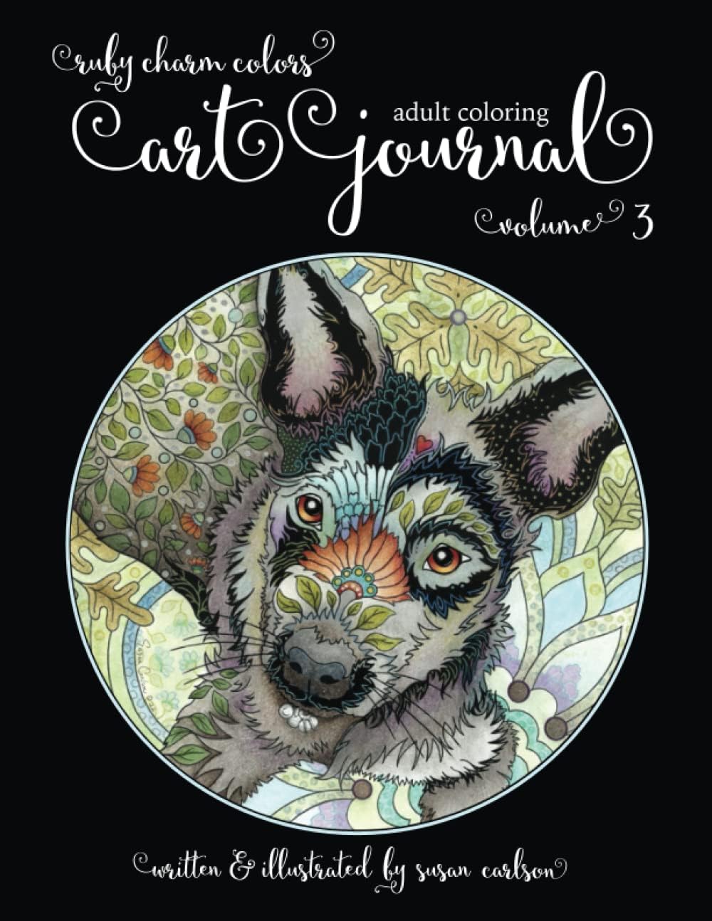 Ruby Charm Colors Art Journal Volume 3: Adult Coloring