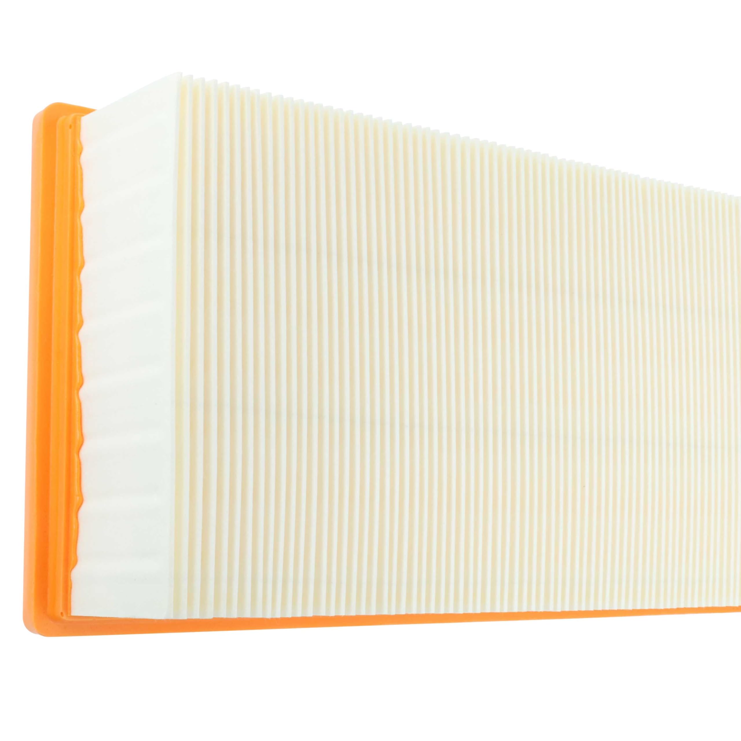 vhbw 5x filtro a pieghe piatte sostituisce Kärcher 6.904-284.0 per aspirapolvere umido/secco, industriale - Elemento filtrante